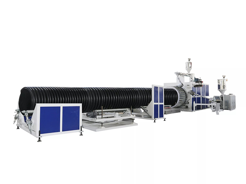 HDPE PP hollow carat pipe production line